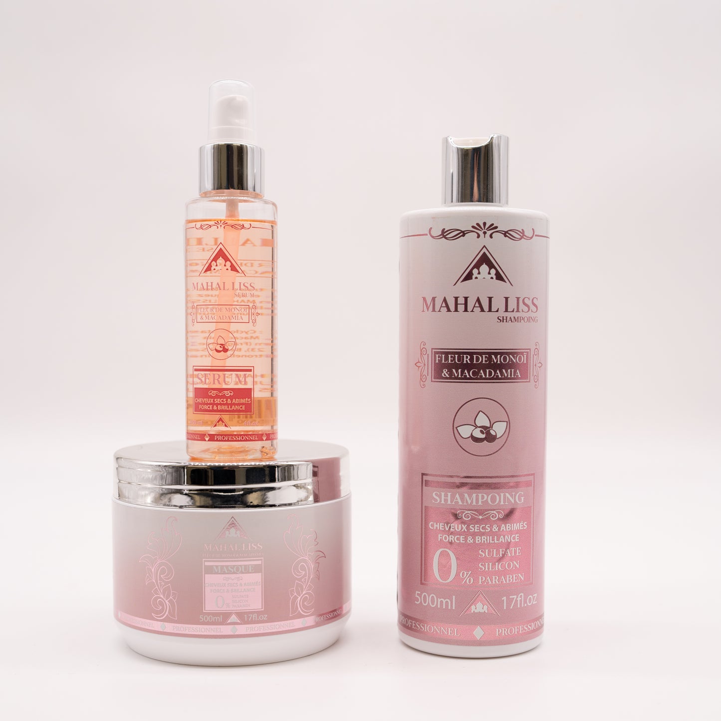 Gamme Mahal Liss Fleur de monoï & macadamia