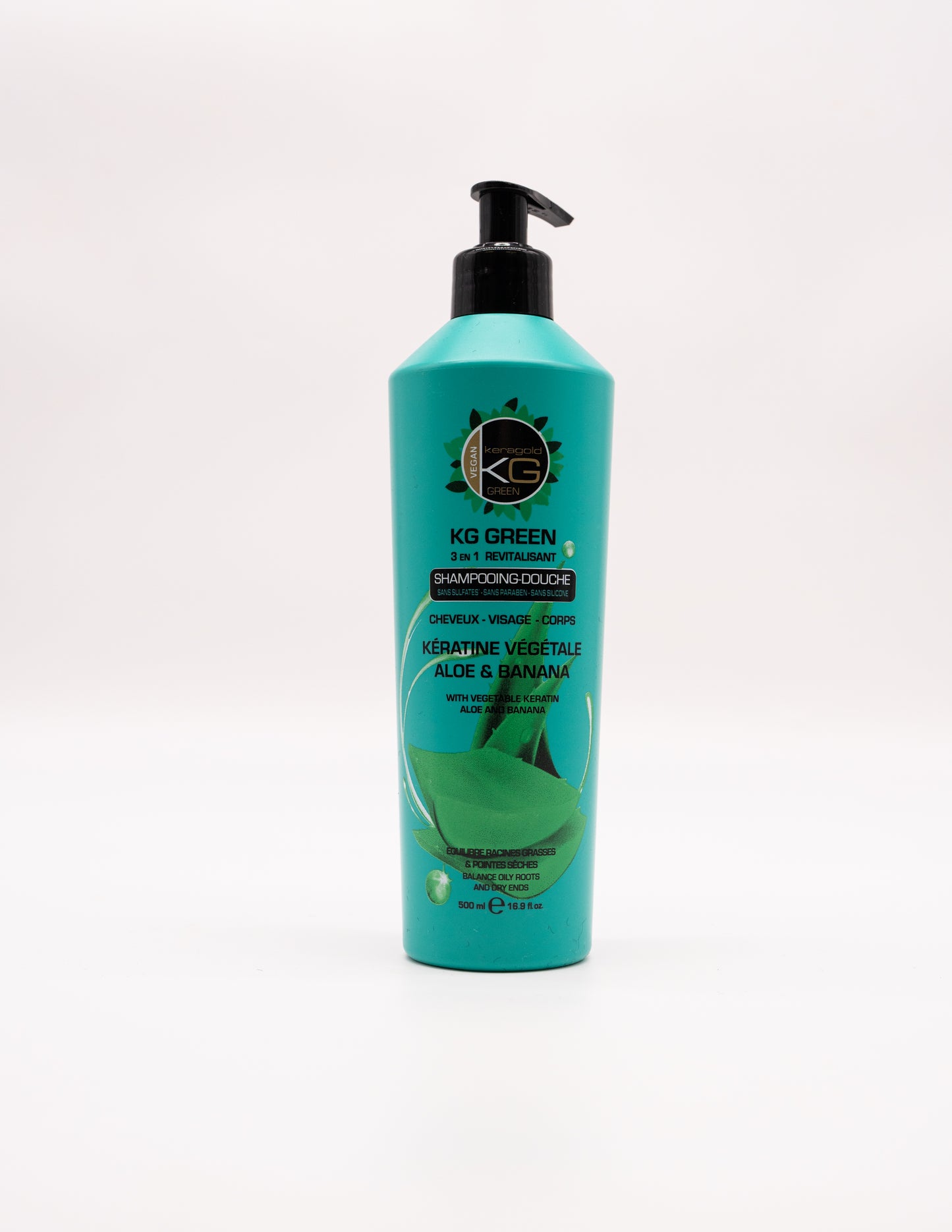 Shampoing Keragold aloe & banane