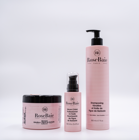 Rose Baie - Lot shampoing masque & sérum